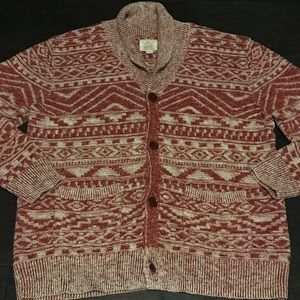MENS LUCKY BRAND CARDIGAN - WORN ONCE